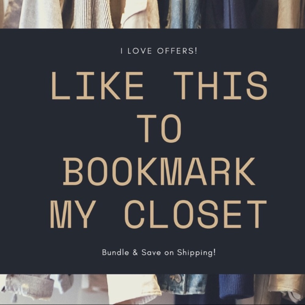 🎉👗👠👖💕💕Bookmark My Closet! 😀👜👙👕👢💕🎉 - Picture 3 of 3
